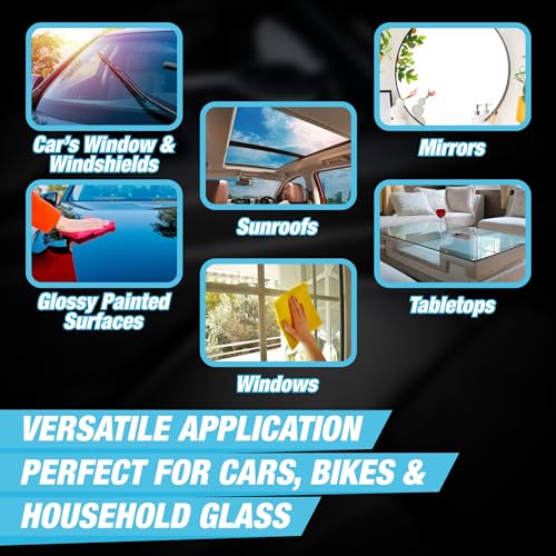Wavex Glass Polish & Hard Water Stain Remover (5L) | Car Polish for Windshield, Glass & Mirrors | Car Glass Polish & Hard Water Stain Remover, Works as a Glass Cleaner, Provides Optical Clarity - Image 4