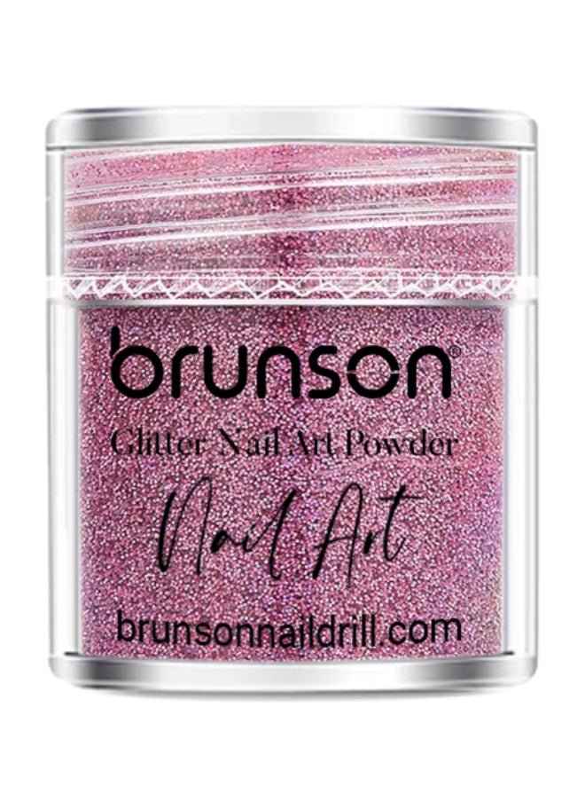 brunson Nail Art Glitter Powder -  Iridescent Fine Glitter Powder for gel nail polish -  gel and acrylic nail art powder (Diamond Dust) BGP44  - Image 1