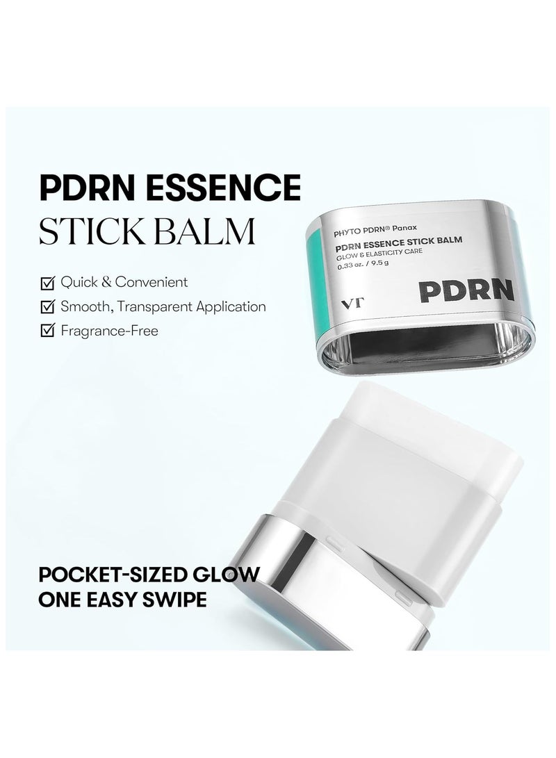 VT COSMETICS VT COSMETICS PDRN Essence Stick Balm, PDRN Collagen Multi Wrinkle Stick, All-in-One Eye & Neck Treatment, Glow Makeup Base & Face Treatment Balm, Plumping, Fine Lines 9.5g  - Image 2