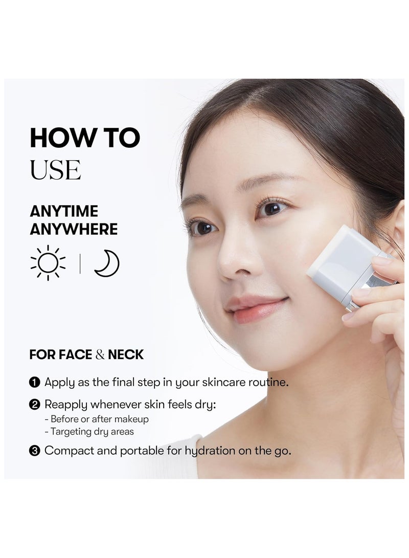 VT COSMETICS VT COSMETICS PDRN Essence Stick Balm, PDRN Collagen Multi Wrinkle Stick, All-in-One Eye & Neck Treatment, Glow Makeup Base & Face Treatment Balm, Plumping, Fine Lines 9.5g  - Image 5