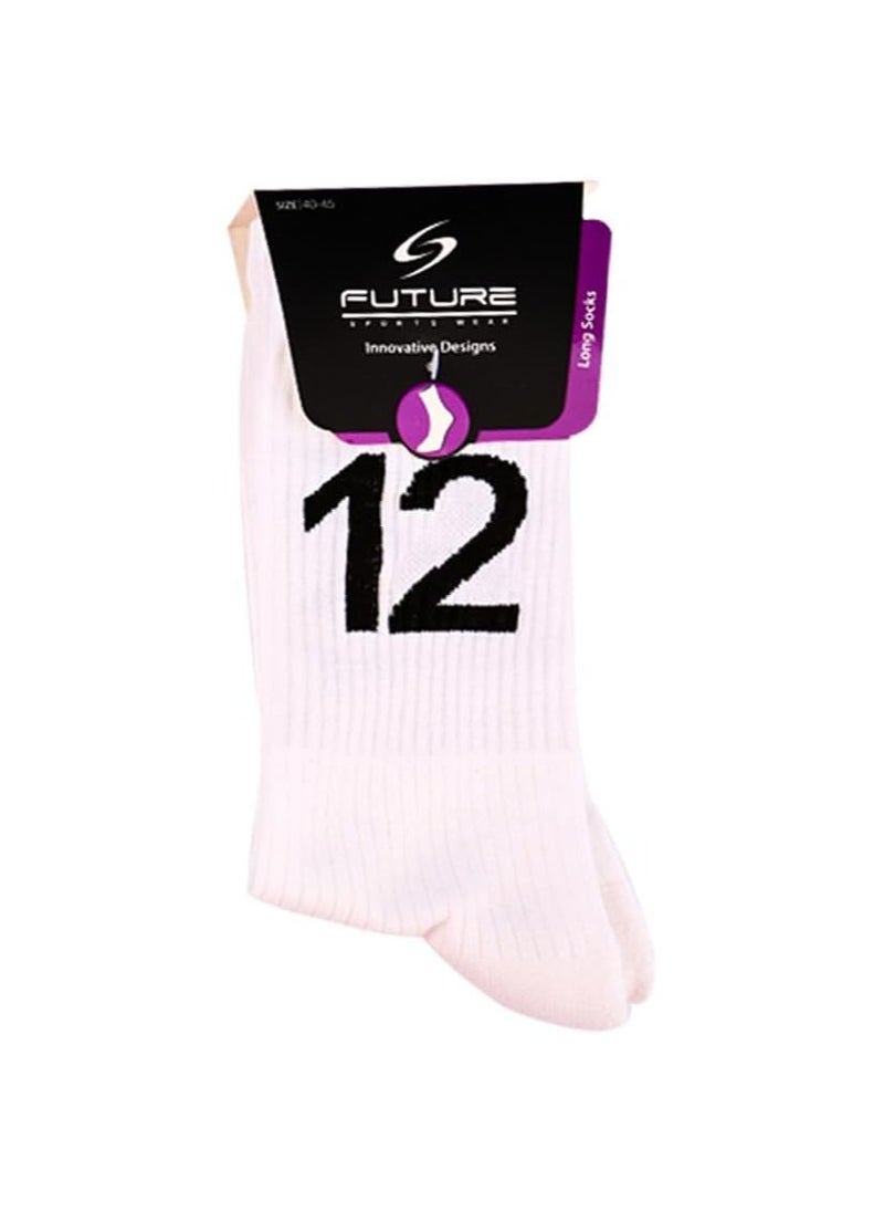 Future Future Sports Socks  White Size 40-45  - Image 3