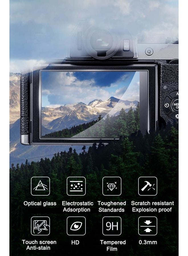 YRTIYO WH1916 RX100 VII Screen Protector Glass for Sony DSC-RX100 M7 M6 RX100 vi vii, a7R iv a7R iii a7Rii a7iii a7m2, Tempered Glass Protective Films Cover (3 Packs) - Image 3