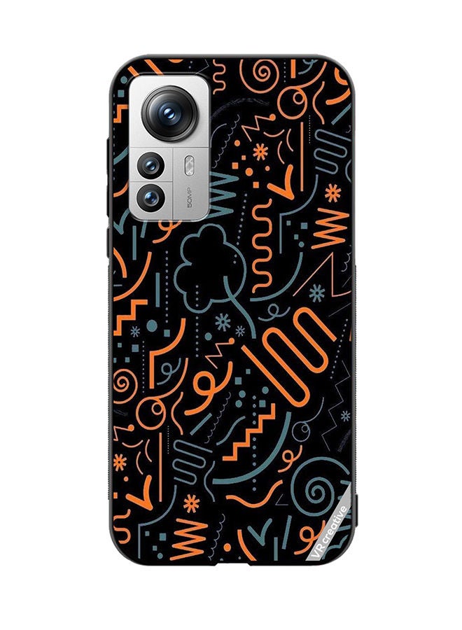 VR CREATIVE Protective Case Cover For Xiaomi 12X Pop Art Design Multicolour - Image 1