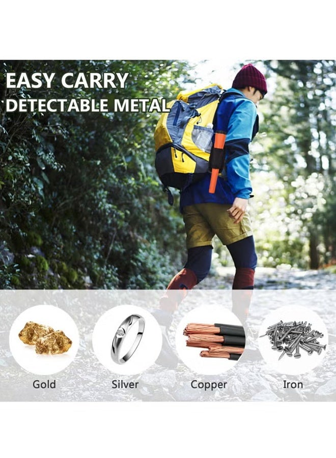 Metal Detector, Safety Protection Handheld Metal Pinpointer Detector, Waterproof Anti-Dust Gold Detector, Treasure Pinpointing Metal Finder for Adults and Kids (No battery included） - Image 5