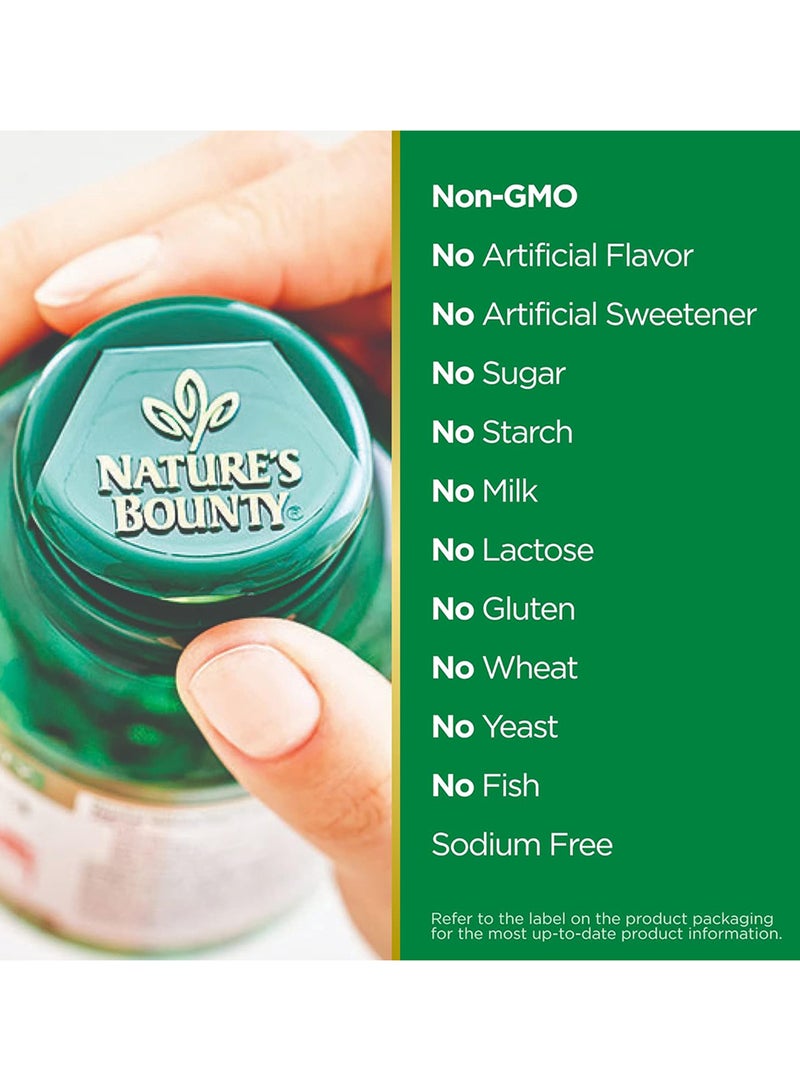 NATURE'S BOUNTY Milk Thistle 1000 Mg, 50 Softgels  - Image 3