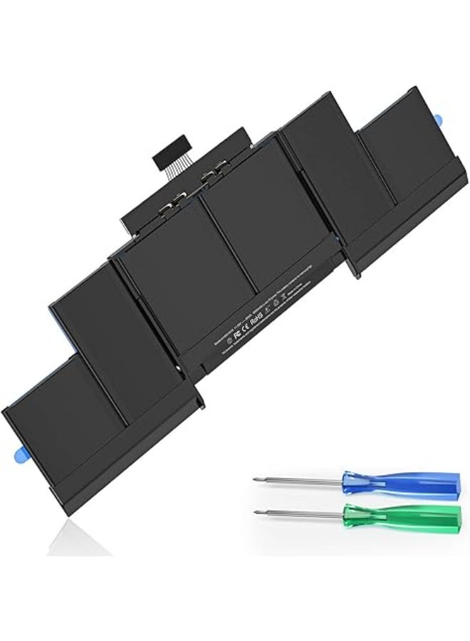 Laptop Battery Replacement – High-Capacity 99Wh Battery for 15-Inch Retina Laptops – Durable & Lightweight 11.26V Power Solution