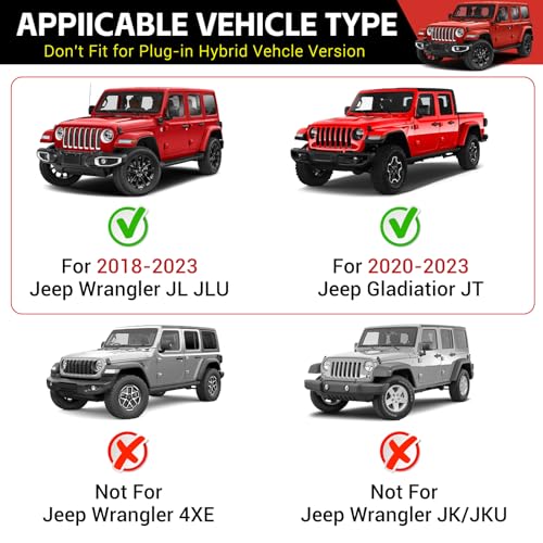 Utiiy Magnetic Phone Mount Holder Fit for 20182023 Jeep Wrangler JL JLUGladiator JT Car Dashboard MultiMount Phone Holder Dash Tray for 2023 Jeep JLJT Accessories20182023 4X4 Not for 4XE - Image 3