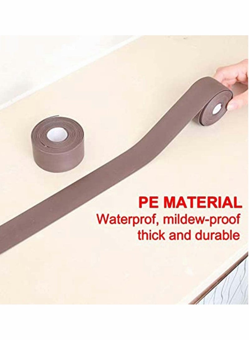Generic Self-Adhesive Anti-Mould Caulking Tape for Bathtubs and Showers, Easy to Apply Sealing Solution  - Image 4
