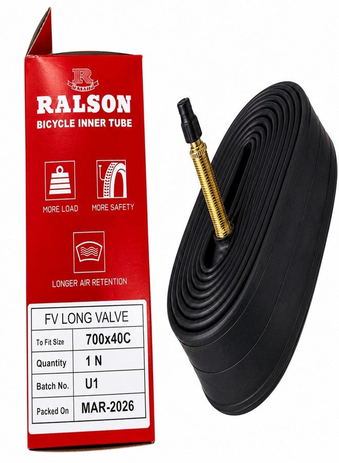 FCCRACING Bicycle Cycle RALSON 700x 40c Inner Tube, Tube for Bicycle (Pack of 1) - Image 4