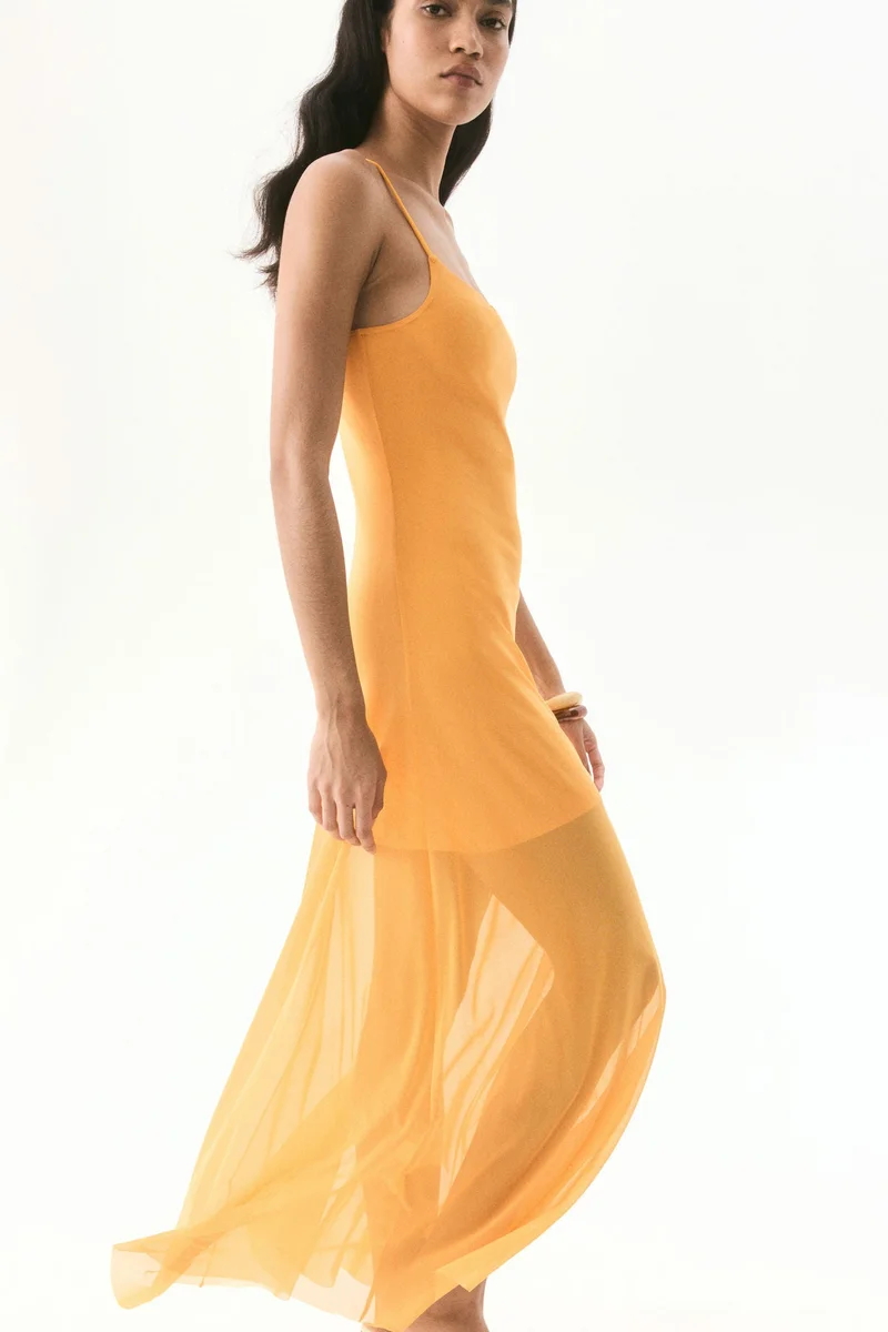 H&M Strappy mesh dress