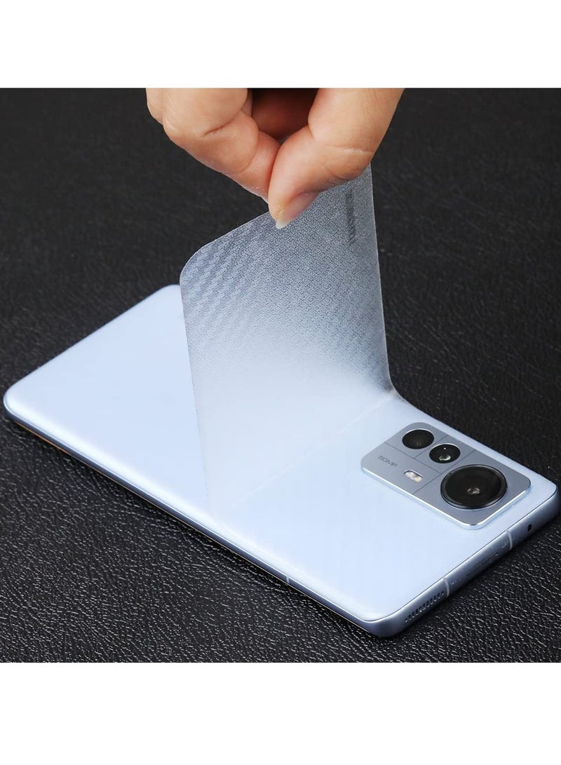 Ibywind Screen Protector for Xiaomi 12 Pro 5g 6.73 Camera Lens Protector Metal Material Pack Carbon Fiber Film Protector in-display Fingerprint Support Bubble Free - Image 3