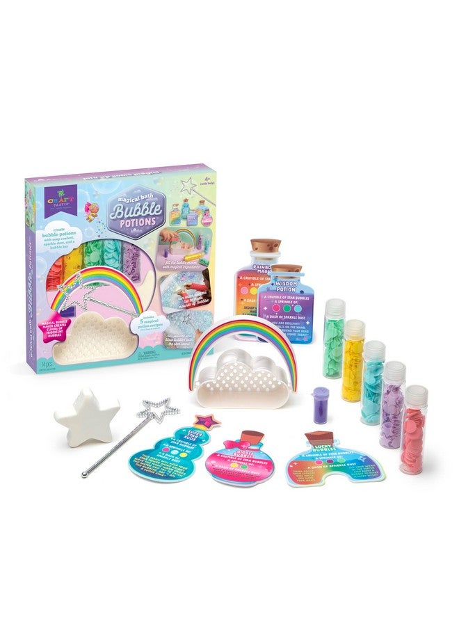 PlayMonster Craft-Tastic Bubble Bath Magic Potion Kit Bath Time Toys, Arts and Crafts for Kids, Non-Toxic, Ages 4+ With Help - Image 2