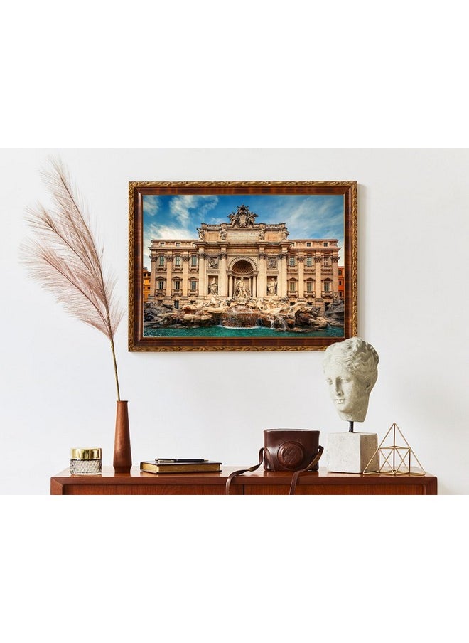 WISHDIAM - 2 Pack Italy Puzzles For Adults 1000 Pieces, Trevi Fountain & Colosseum In Rome Italy Puzzles 1000 Pieces For Adults, Puzzles For Women &Mom - Image 1
