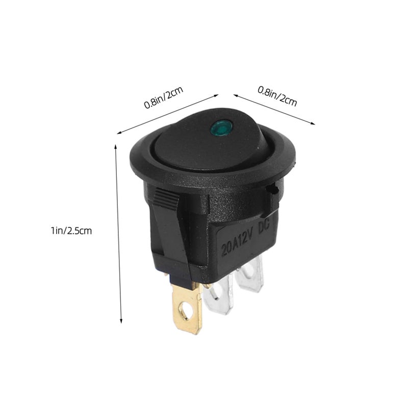 4 Pcs Rocker Toggle Switch With Indicator Light For Cars Easy Installation - Image 3