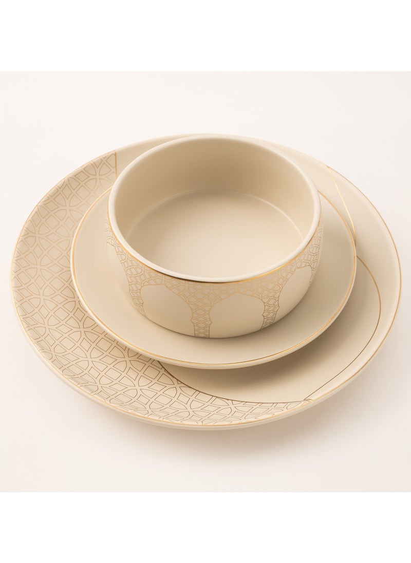 La Mesa 18 Pieces Porcelain  Dinner Set Qourb Collection  - Image 1