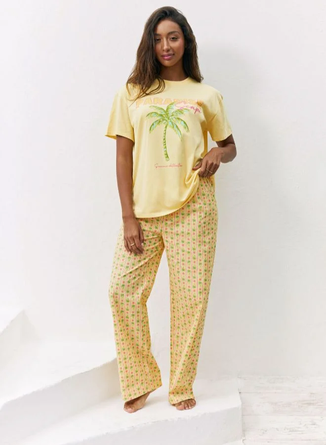 UNDIZ Paradise scape t-shirt