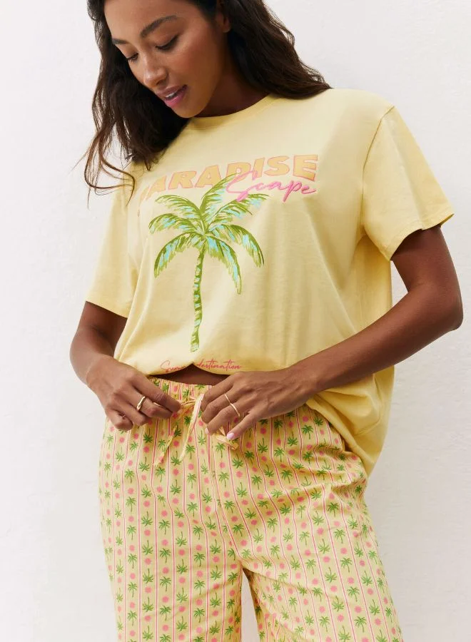 UNDIZ Paradise scape t-shirt