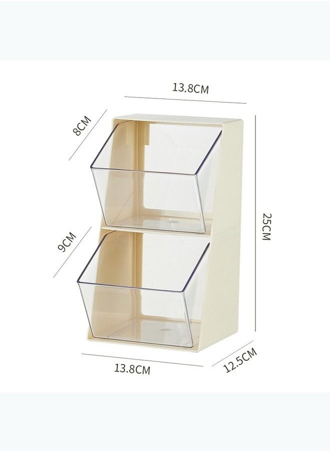 Plastic Coffee Pod Holder, Clear Coffee Capsule Storage Organizer for Home Office Desk, Counter, Coffee Bar Accessories Basket for K Cups, Tea Bags, Creamer, Sugar Bags (White) - pzsku/ZF3186889F2B5698BE23FZ/45/_/1690165208/606e4064-10b2-49d1-a8e7-d449e5d2c7bf