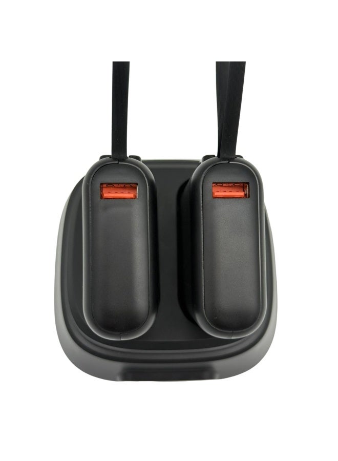 Cat - Cot محطة شحن الطاقة المشتركة Cat-Cot VP01 بسعة 20000mAh (2x10000mAh) | مجموعة شاحن محمول سريع الشحن 22.5W | شاشة رقمية LED، مخرج متعدد - Image 5