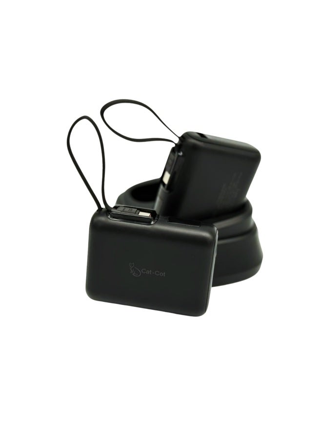 Cat - Cot محطة شحن الطاقة المشتركة Cat-Cot VP01 بسعة 20000mAh (2x10000mAh) | مجموعة شاحن محمول سريع الشحن 22.5W | شاشة رقمية LED، مخرج متعدد - Image 3