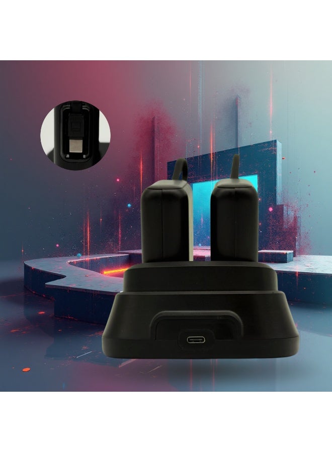 Cat - Cot محطة شحن الطاقة المشتركة Cat-Cot VP01 بسعة 20000mAh (2x10000mAh) | مجموعة شاحن محمول سريع الشحن 22.5W | شاشة رقمية LED، مخرج متعدد - Image 2