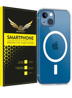 Protective Case Cover (iPhone 14) Compatible with Magsafe Charging & Accessories Hard Back Clear Case Cover for Apple iPhone 14 6.1 inch 2022 Launched