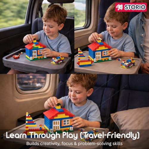 Storio 530+ Pcs Urban Metro Station Theme Building Blocks Set for Kids | DIY Construction Toy for Boys & Girls | Educational Learning Puzzle Game | Creative Play Building Set for Children 6+ Years - Image 5
