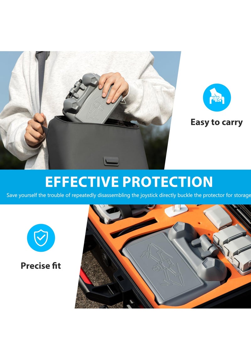 Generic - RC 2 Sun Hood Screen Protector for DJI Mini 4 Pro/Air 3, 3-IN-1 Sunshade Screen Protector for DJI RC 2 Remote Controller Protection Accessories (Only for DJI RC 2) - Image 1