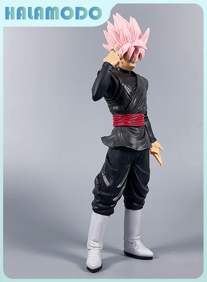 هالامودو التنين الكرة - سوبر سايان روز غوكو نموذج أنمي ، مثالية لسطح المكتب وعرض السيارات ، هدية رائعة 31 سم - Image 4