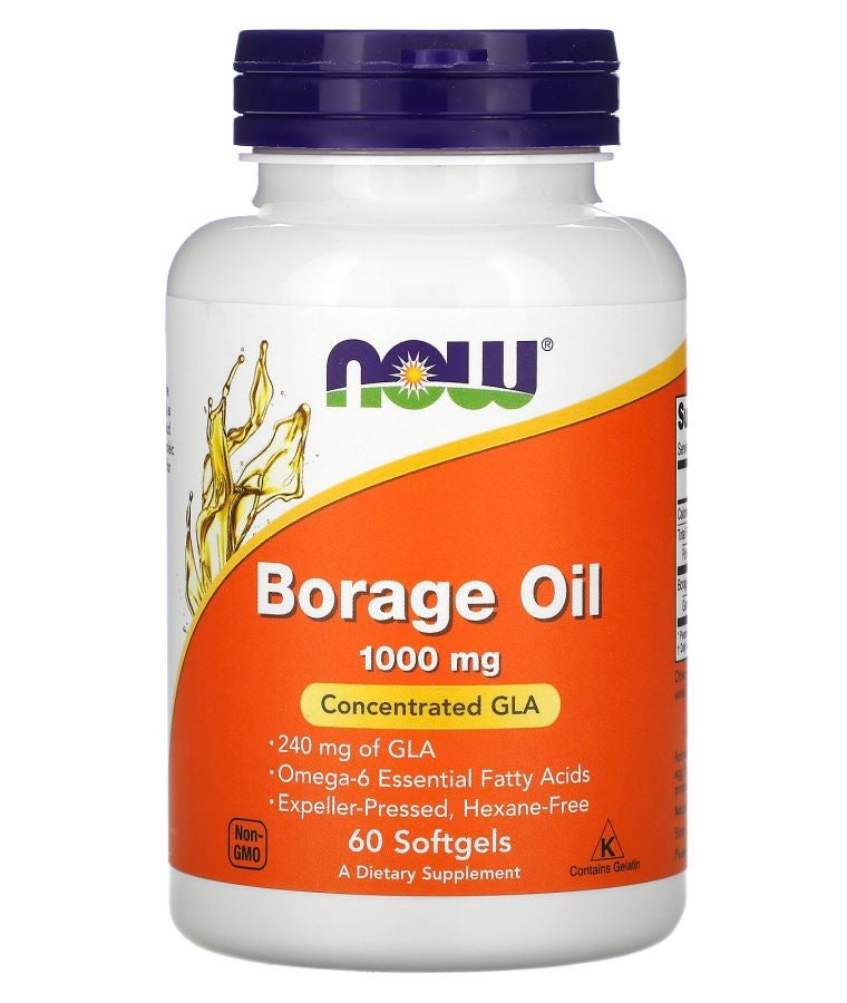 now Borage Oil 60 Softgels