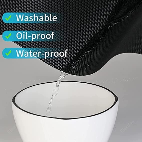 ElastPro (45 cm X 1.5 m X Pack of 3) Black EVA Food Grade Washable Anti Slip Mat/Sheet for Fridge, Shelf Liner, Table, Kitchen Drawer mat (Diamond Texture, Black) - Image 5
