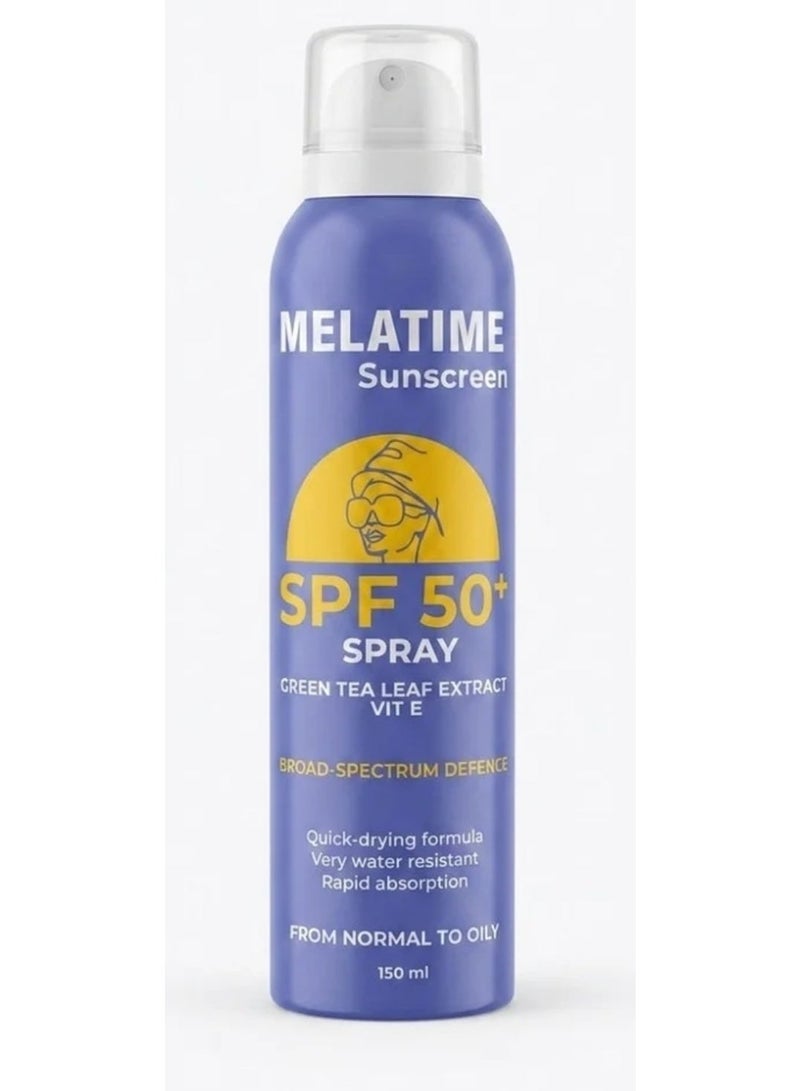 ميلاتايم ميلاتاتيم صن سكرين واقي بخاخ للشمس spf50+   -  مل 150 - Image 4