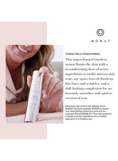 monat MONAT Rewind Age Control Nectar - Fast Absorbing Hydrating Serum. Skin Perfecting Natural AHA. Correcting & Transforming Face Serum, Anti Aging Face Cream w/Hyaluronic Acid - Net Wt 30 ml / 1 fl. oz.  - Image 5