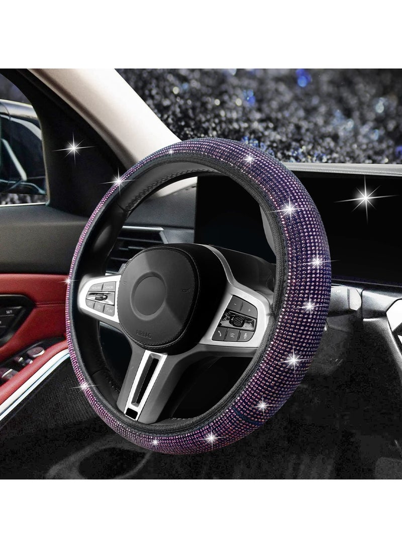 Agc AGC-Adjustable Car Steering Cover Stretch Elastic Steering Wheel Cover DIY Steering Cover. - Image 2