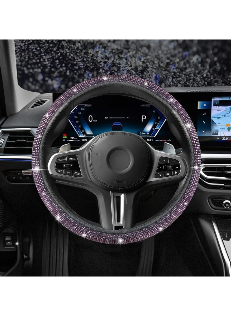 Agc AGC-Adjustable Car Steering Cover Stretch Elastic Steering Wheel Cover DIY Steering Cover. - Image 3