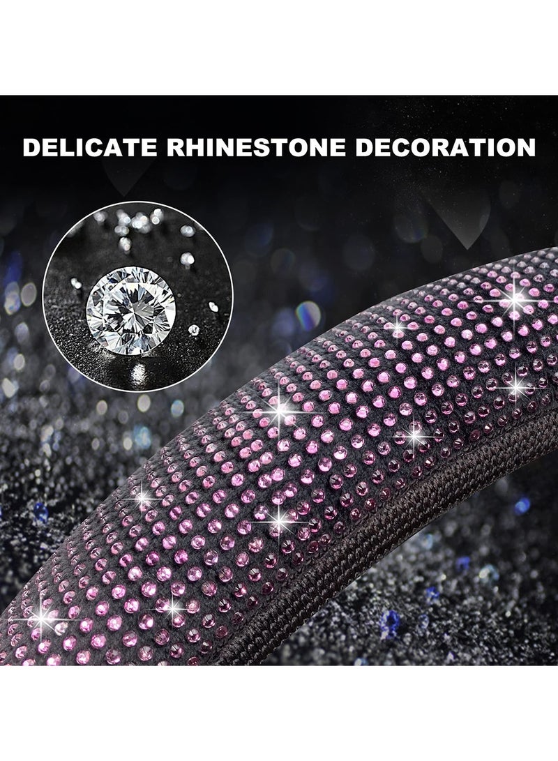 Agc AGC-Adjustable Car Steering Cover Stretch Elastic Steering Wheel Cover DIY Steering Cover. - Image 4