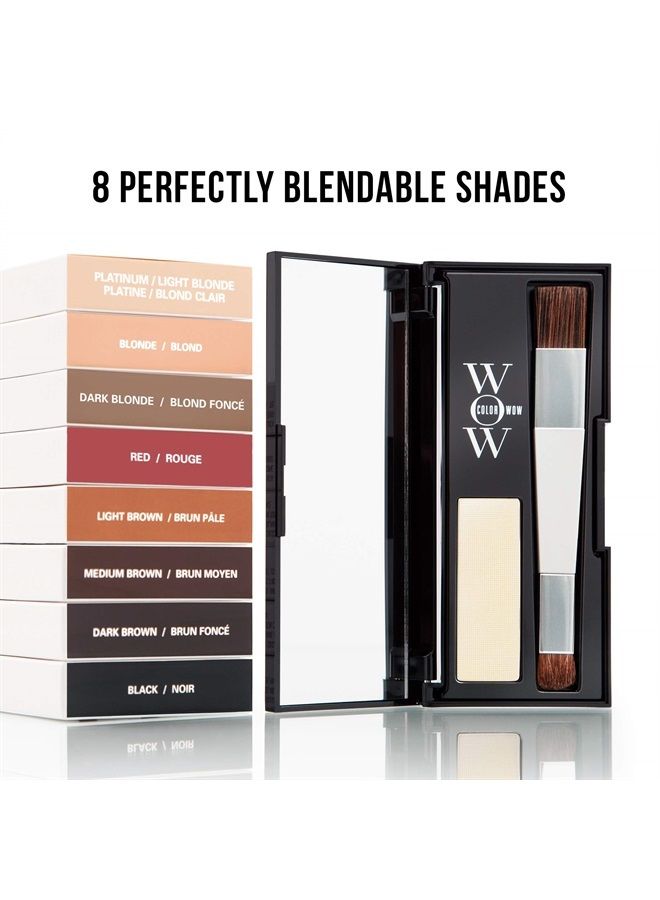 Color Wow كولور واو لتغطية الجذور، بلاتينيوم – تغطية الشيب على الفور + لمسة نهائية للهايلايت، خلق مظهر شعر أكثر كثافة، مقاوم للماء، مقاوم للعرق - لمسة نهائية خالية من الفوضى حائزة على جوائز متعددة - Image 3