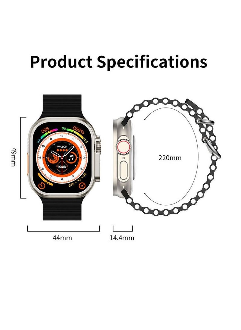 SAB - S900 ULTRA PRO Smart Watch Series 8 With Full Screen Works With the Android And IOS System Quick Response Wireless Charging And Supports NFC - Image 1