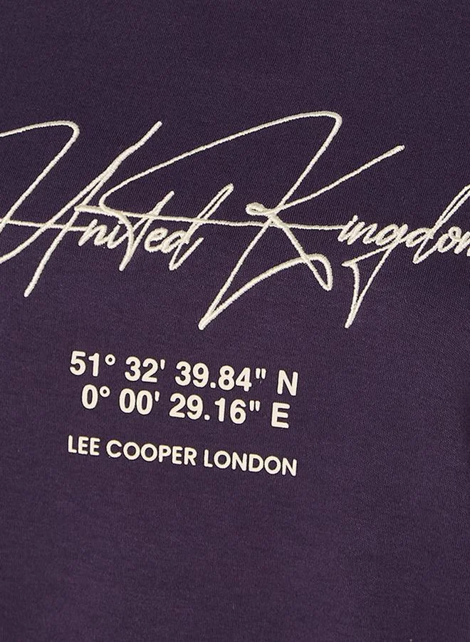 Lee Cooper Lee Cooper Relaxed Fit Cotton T shirt with Logo Print