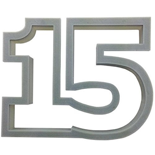 CookieCutter.com CookieCutterCom Brand Number 15 Cookie Cutter 3.5 Inch - Hand Made in the USA - Image 5