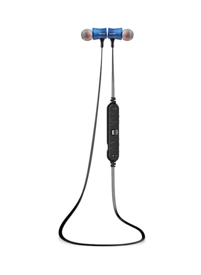 NIBEMINENT Bluetooth In-Ear Headphones With Mic Blue - Image 1