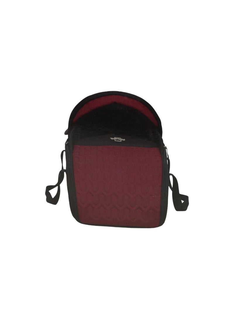 Petit Bebe Carry Cot Allure 0-12m – Burgundy - Image 1