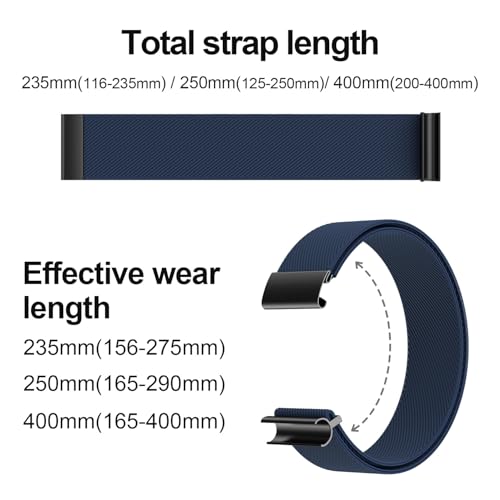 SACHUI® Suitable for Whoop 4.0, Nylon Braided Strap Adjustable Bracelet Band for Men and Women | Style 13 - Image 4