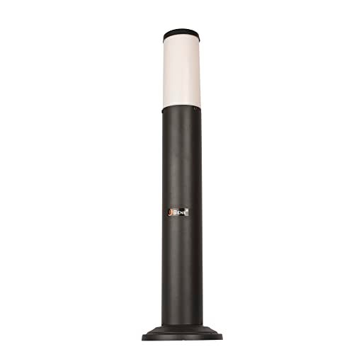 BENE SS Benjamin Bollard Garden Lights for Home & Garden Decoration, 60CM Milky, Lamps for Outdoor Weatherproof, Grey Garden & Path Lights (Pack of 1) - Image 3