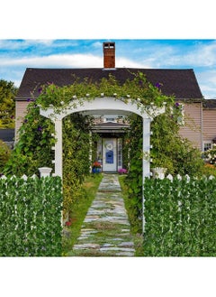 Generic FFD Artificial Faux Hedge Privacy Fence Wall Screen Leaf and Vine Decoration For Outdoor Garden Home Decor Wall Grass 100x300cm  - Image 5