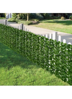 Generic FFD Artificial Faux Hedge Privacy Fence Wall Screen Leaf and Vine Decoration For Outdoor Garden Home Decor Wall Grass 100x300cm  - Image 3