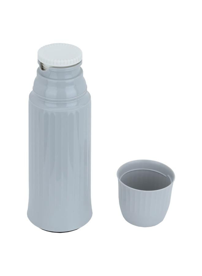 هيليوس ترمس حراري زجاجي سعة 500 مل رمادي - Image 2