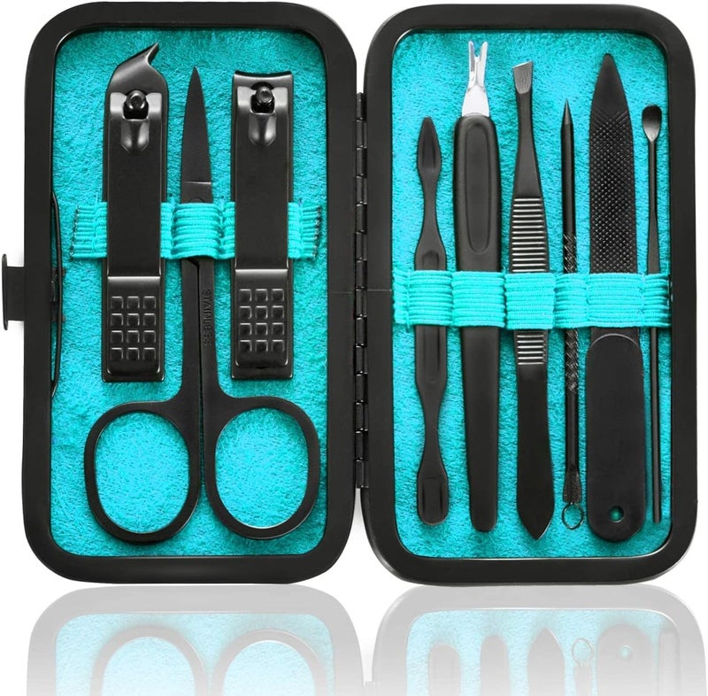 HANTEKAS 9 in 1 Manicure and Pedicure Set - Image 1