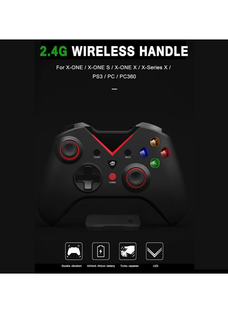 Generic - 2.4G Receiver Wireless Game Controller for Xbox One PS3 Console Gamepads with 2.4G Receiver - Image 1