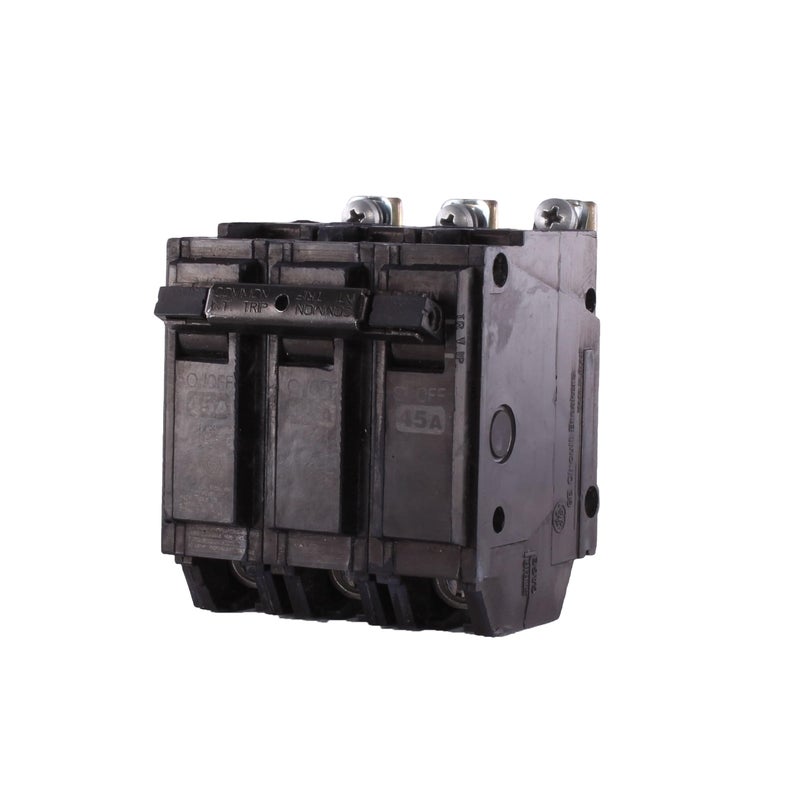 ABB TEYQLine THQB32045 قاطع دائرة مصغر 3 أقطاب 45A قاطع ثلاثي الأقطاب 120240 فولت 10 كيلوفولت قطع حراري مغناطيسي تركيب مثبت للاستخدام السكني والتجاري
